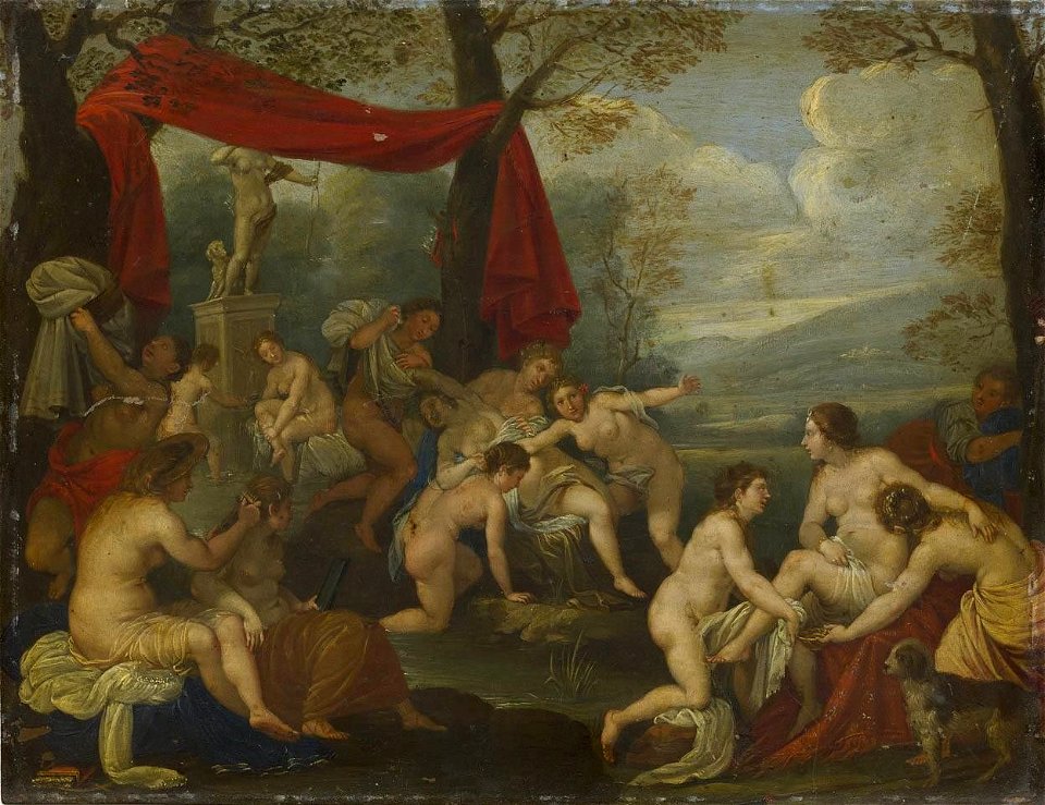 Flämisch - Diana entdeckt das Vergehen der Callisto - 2157 - Bavarian State Painting Collections