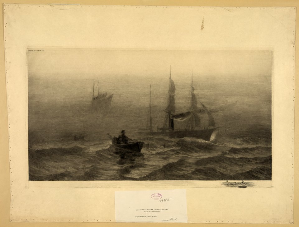 Foggy weather off the grand banks LCCN2003680959