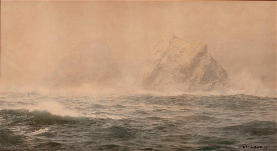 Foggy Day-William Trost Richards-1896