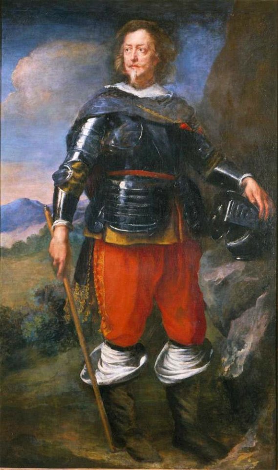 Follower of Anthony van Dyck - Portrait of a Nobleman, SN228