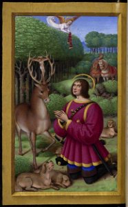 Fol. 191v - Saint-Hubert