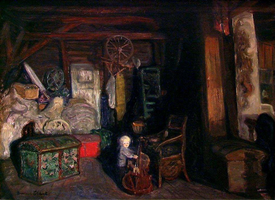 Bernhard Folkestad - The dark Attic - NG.M.00675 - National Museum of Art, Architecture and Design