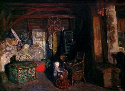 Bernhard Folkestad - The dark Attic - NG.M.00675 - National Museum of Art, Architecture and Design