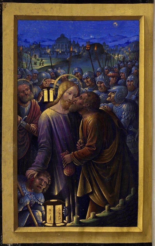 Fol. 227v - Baiser de Judas