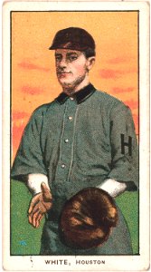Foley White, Houston Team, baseball card portrait LCCN2008676875