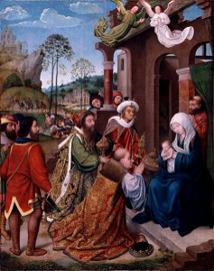 Follower of Hugo van der Goes - Adoration of the Magi - 93-1926 - Saint Louis Art Museum