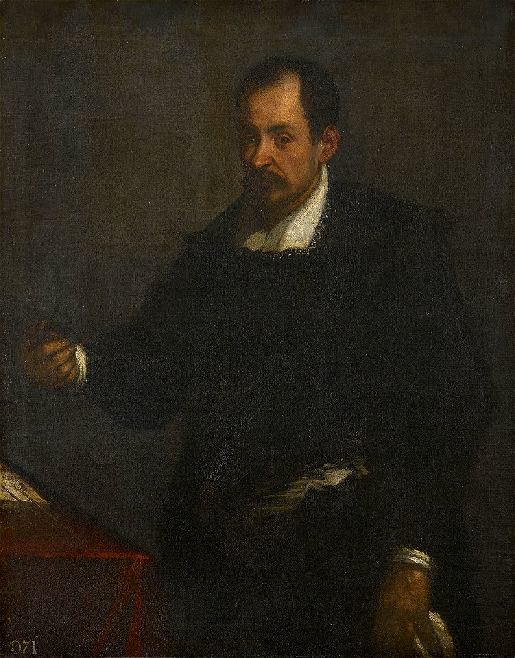 Follower of Jacopo Bassano (c. 1510-1592) - Portrait of an Artist - RCIN 402848 - Royal Collection