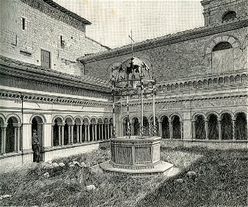 Foligno Abbazia di Sassovivo Il chiostro