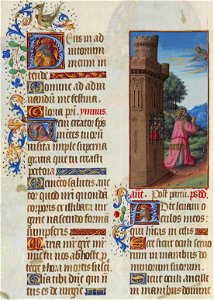 Folio 52v - Prayer of David