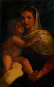 Follower of Raphael (Urbino 1483-Rome 1520) - The Virgin and Child - RCIN 402872 - Royal Collection