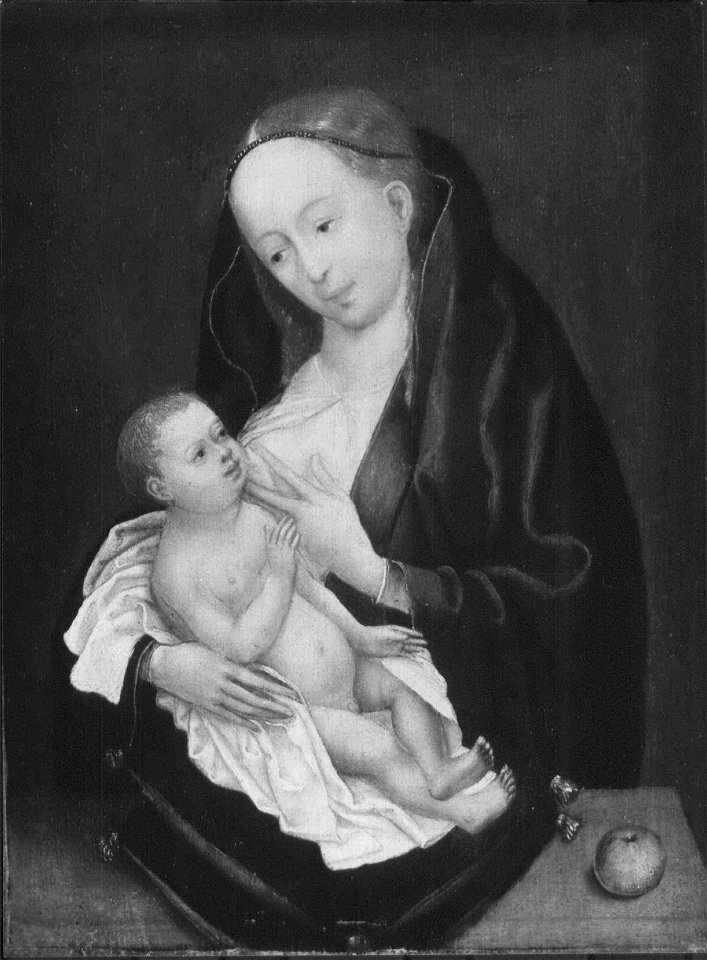Follower of Rogier van der Weyden (c. 1399-1464) - The Virgin and Child - RCIN 404684 - Royal Collection