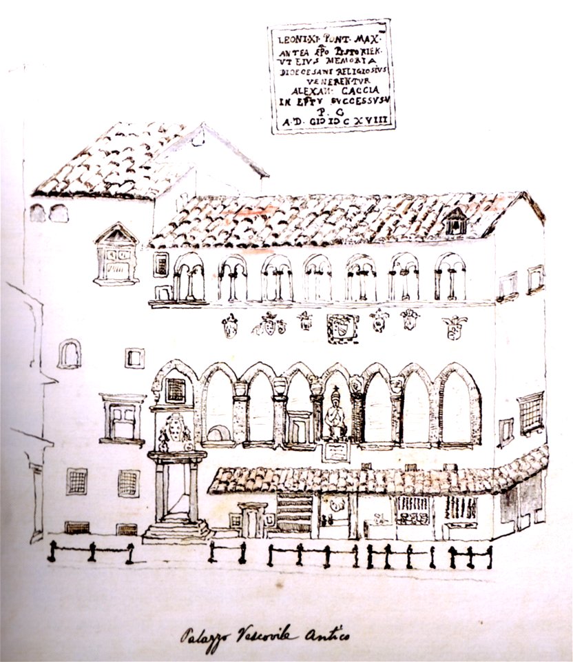 Fondo chiappelli, palazzo vescovile antico di pistoia, 1625