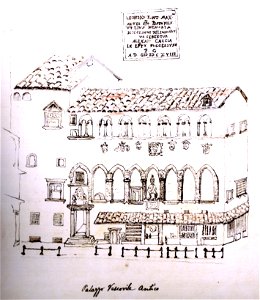 Fondo chiappelli, palazzo vescovile antico di pistoia, 1625