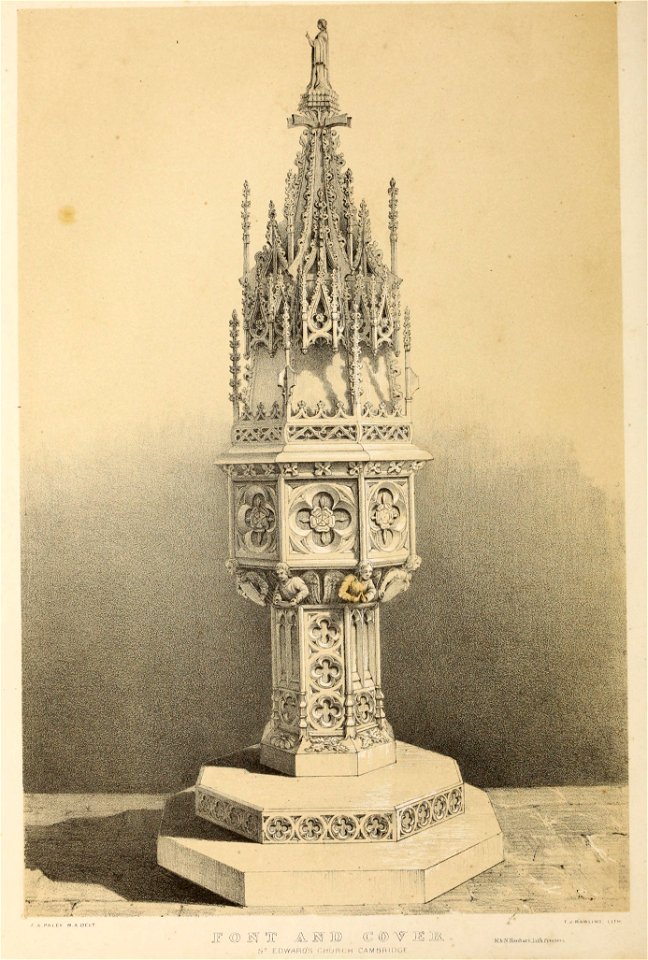 Font St Edwards Cambridge illustrationsofm00camb 0290