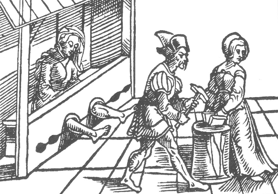 Folter von Hexen