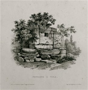 Fontaine à Viza - Sayger C - 1834