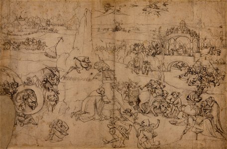 Follower of Hieronymus Bosch - The Temptation of St Anthony - Google Art Project
