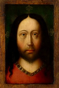 Follower of Jan van Eyck (1390-1441) - Head of Christ - RCIN 404665 - Royal Collection