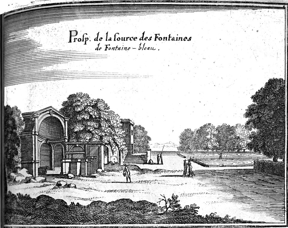 Fontaine-bleau 1655 source Zeiller 13782