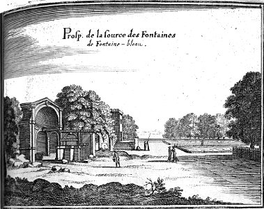 Fontaine-bleau 1655 source Zeiller 13782