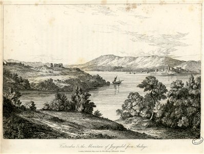 Fontarabie et la Montagne de Jaisquibel vue depuis Hendaye Fontarabia and the Mountain of Jaysquibel from Andaye - Fonds Ancely - B315556101 A BATTY 1 049