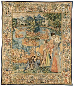 Fontainebleau, from the Valois Tapestries