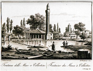 Fontana delle Muse a Vellestino - Pomardi Simone - 1820