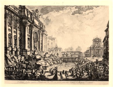 Fontana di Trevi (Piranesi 50)