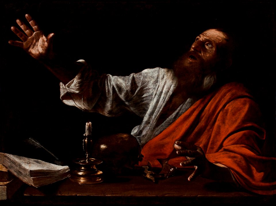 Follower of Michelangelo Merisi da Caravaggio - The Vision of Saint Jerome, 1960.13