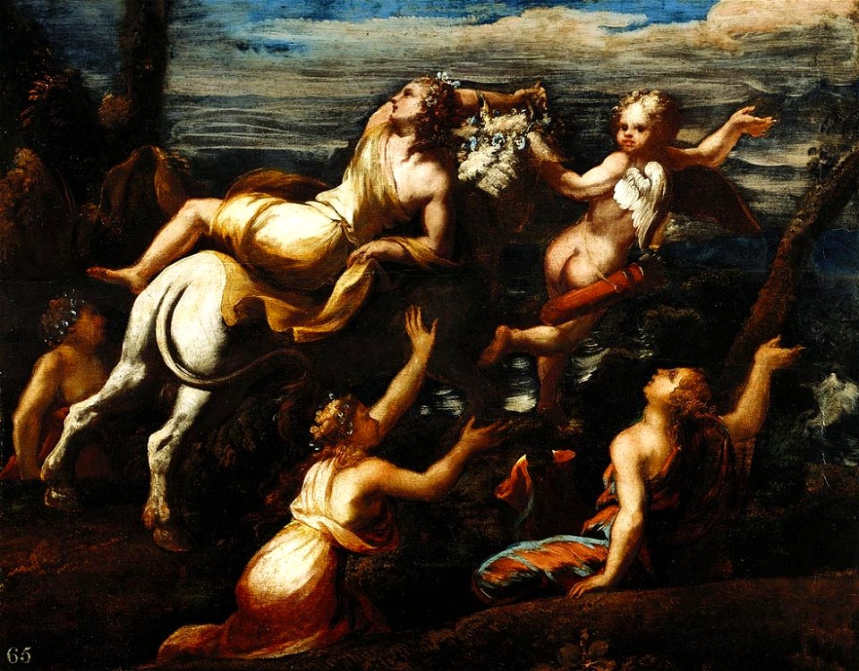 Follower of Giulio Romano (Rome c. 1499-Mantua 1546) - The Rape of Europa - RCIN 402801 - Royal Collection