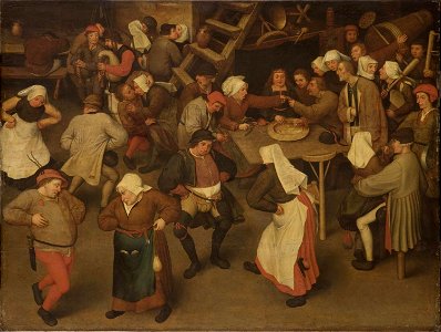 Follower of Pieter Bruegel the Elder - Wedding Dance, c. 1575-1600