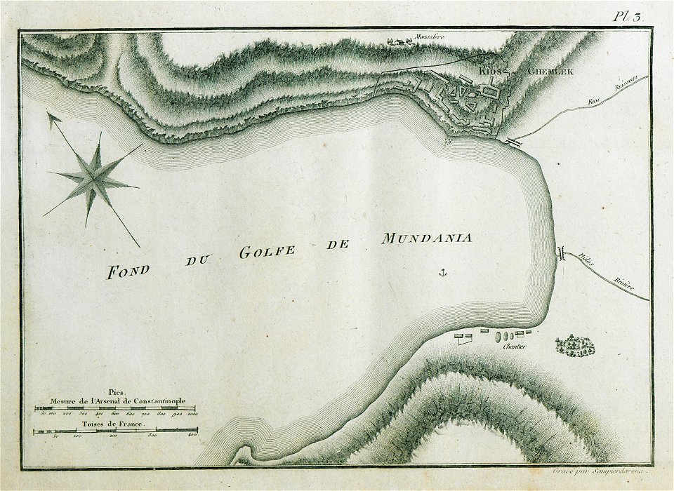 Fond du Golfe de Mundania - Olivier Guillaume Antoine - 1801