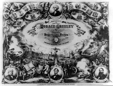 For President Horace Greeley of New York and for Vice President Benjn. Gratz. Brown LCCN2003690778