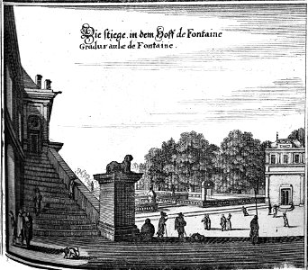 Fontainebleau gradus aulae 13783