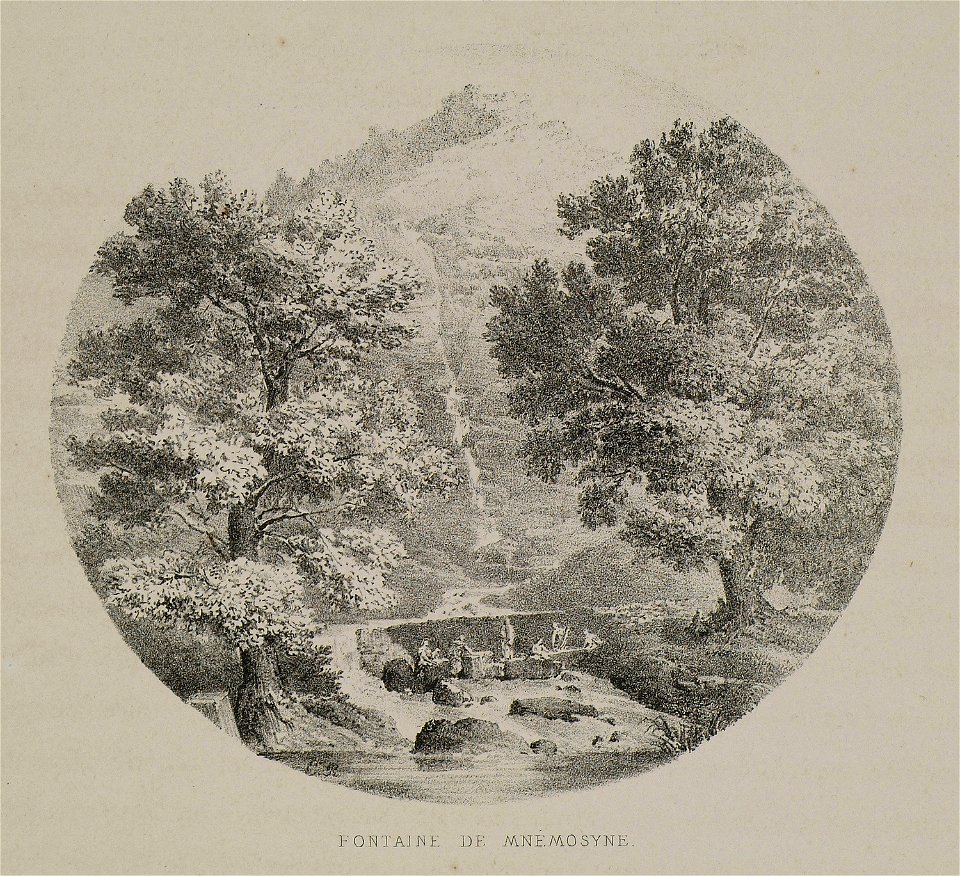 Fontaine de Mnémosyne - Rey Etienne - 1867