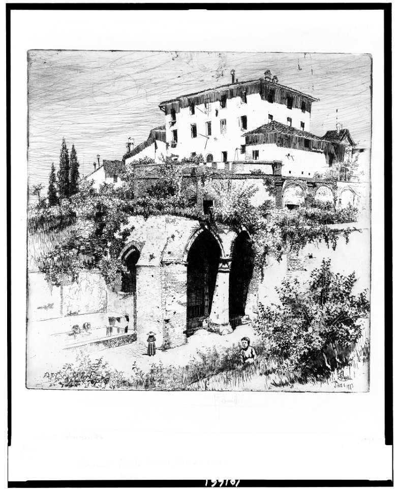 Fonte Nuovo, Siena, Italy) - Jo Pennell LCCN90712864