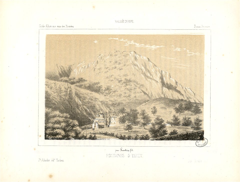 Fontaines d'Escot - Fonds Ancely - B315556101 A ABADIE 3 034