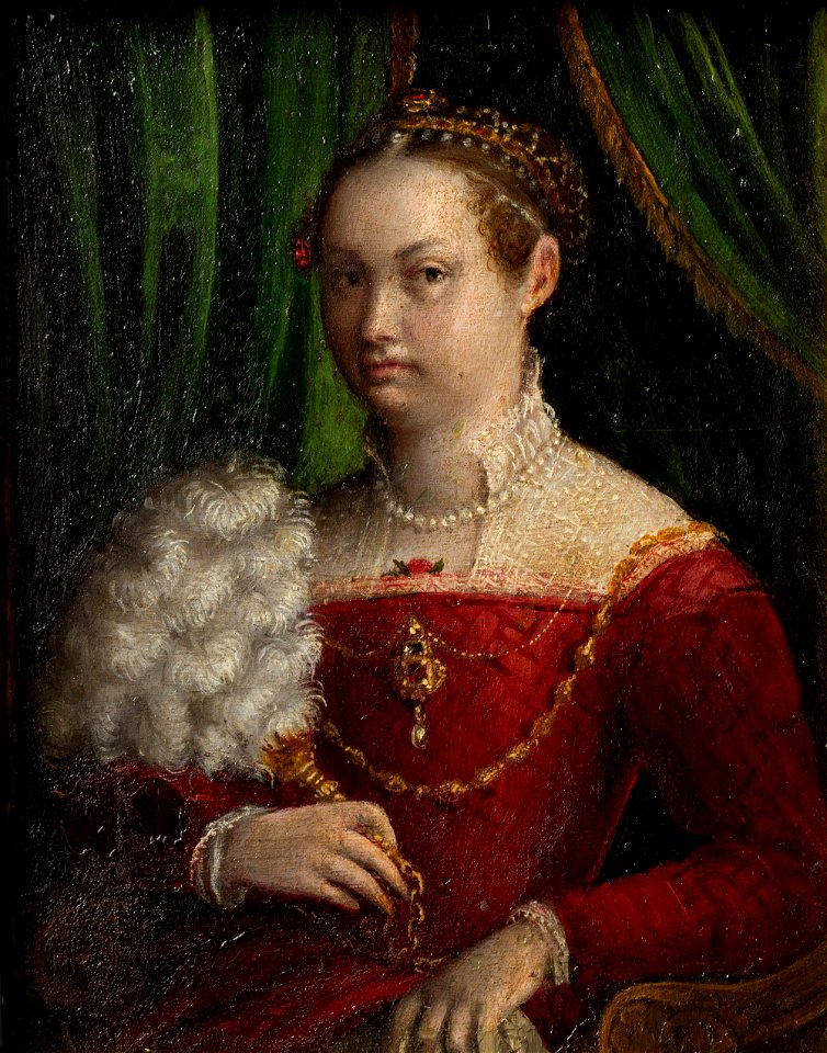 Lavinia Fontana - Autoritratto (ca. 1577-85)