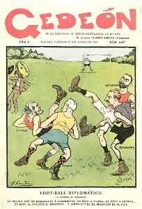 Foot-ball diplomático, de Joaquín Xaudaró