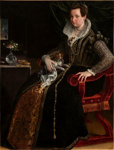 Lavinia Fontana - Ritratto di Costanza Alidosi (ca. 1595)