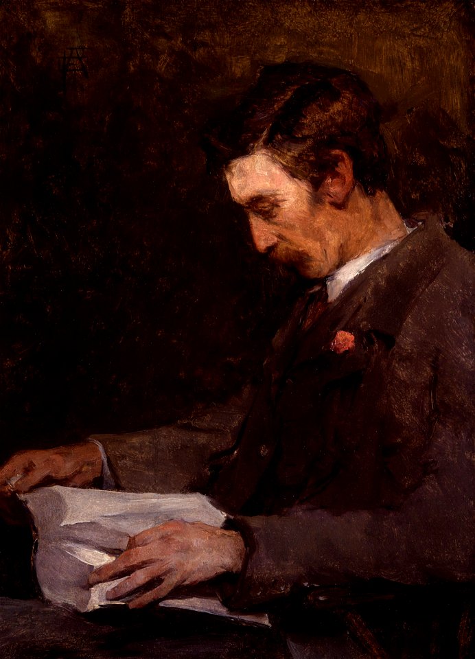 Stanhope Alexander Forbes by Elizabeth Adèla Forbes (née Armstrong)