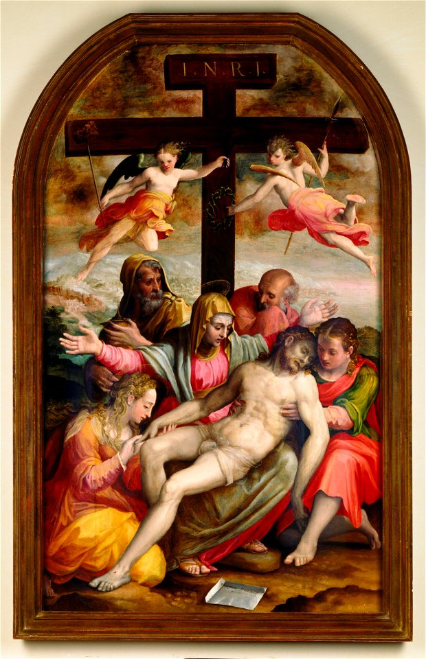 Prospero Fontana - Deposition - Google Art Project