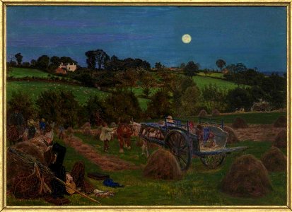 Ford Madox Brown (1821-1893) - The Hayfield - T01920 - Tate. Free illustration for personal and commercial use.