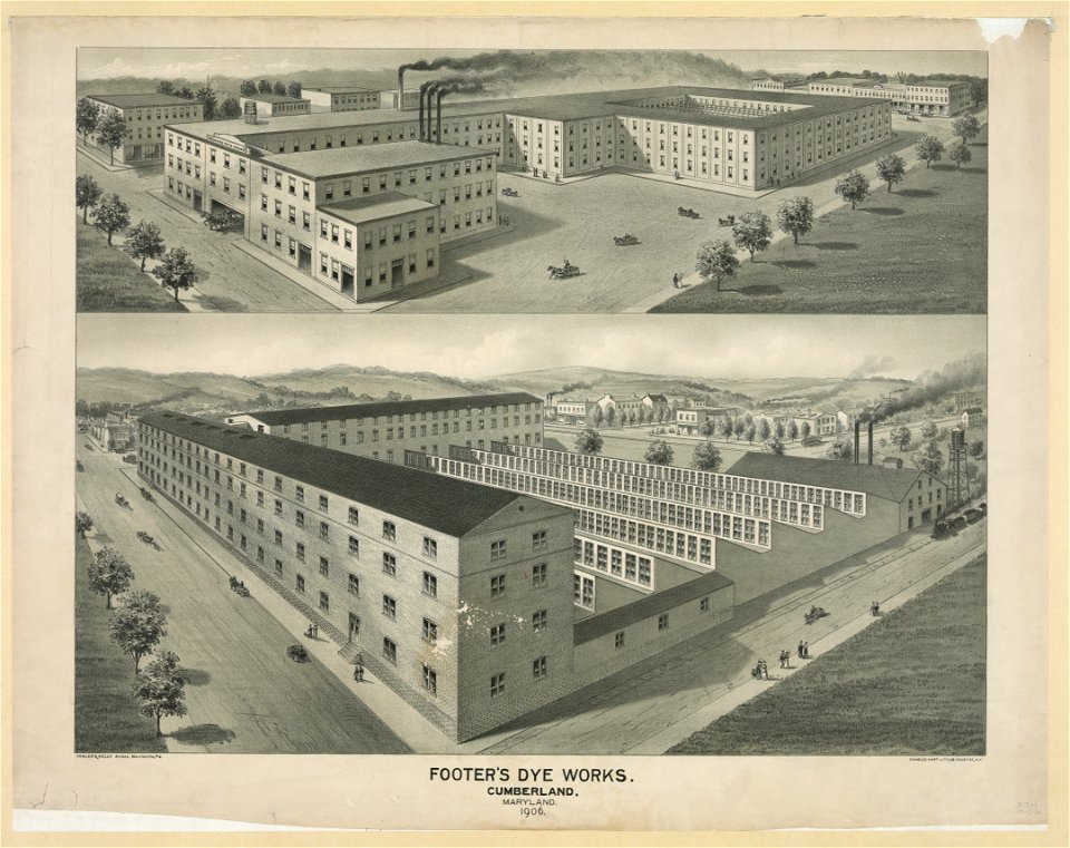 Footer's dye works. Cumberland, Maryland, 1906 LCCN2004666882