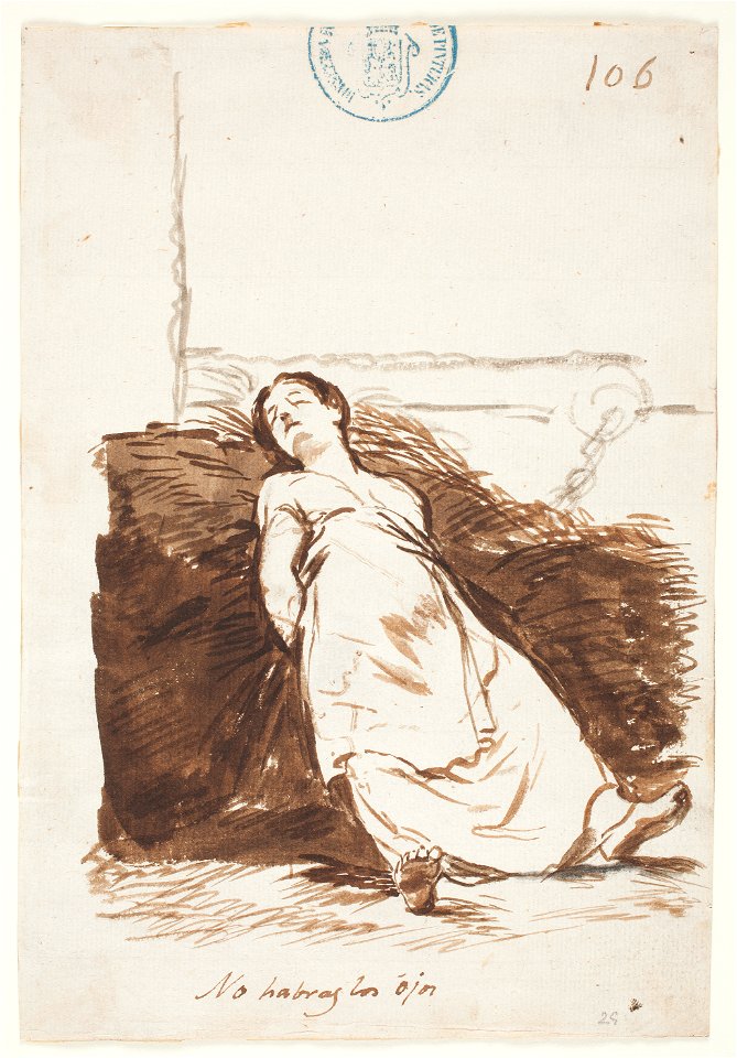 Goya - No habras los ójos, D04076