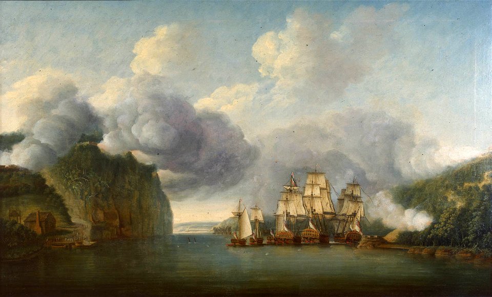 Forcing a Passage of the Hudson