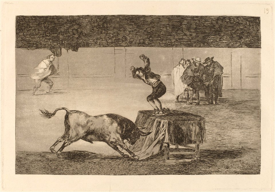 Goya - Otra locura suya en la misma plaza (Another Madness of His in the Same Ring)
