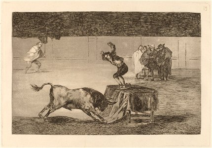 Goya - Otra locura suya en la misma plaza (Another Madness of His in the Same Ring)