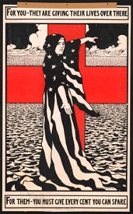 For you - they are giving their lives over there-For them - you must give every cent you can spare - Charles W. Bartlett. LCCN93502224