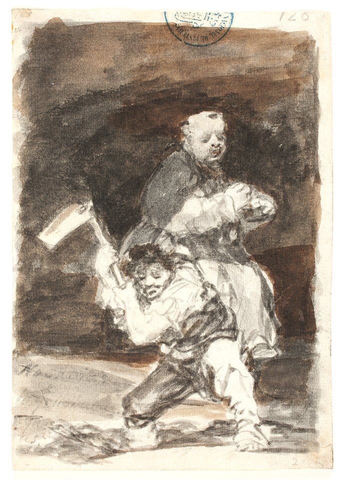 Goya - No sabias lo que llebabas a questas, D04100